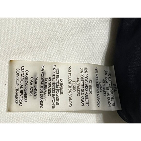 Calvin Klein Womens Classic Black Pencil Skirt Size 10 Workwear - Picture 6 of 6